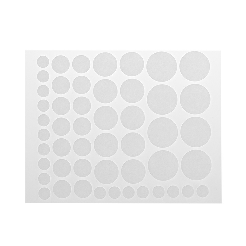 Seamless acrylic adhesive, strong transparent dispensing, circular handicrafts, DIY stickers, nano circular dispensing, no residue Item Picture