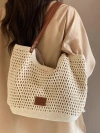 Nanfeng Chio2nd Beach Holiday Woven Tote Bag Women's 2024 New Summer large-capacity single-shoulder bag Specification image