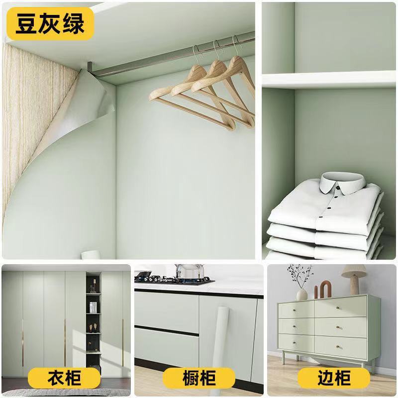 批发宿舍衣柜桌面加厚贴纸防水防油翻新墙纸大学生书桌改造详情13
