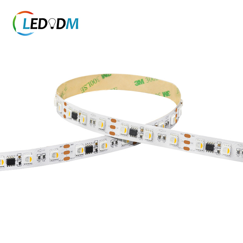 Led Water Light 5050Rgbw Ws2814 Running Horse Light External Single Line Ic 12V 60 Light/M details Picture