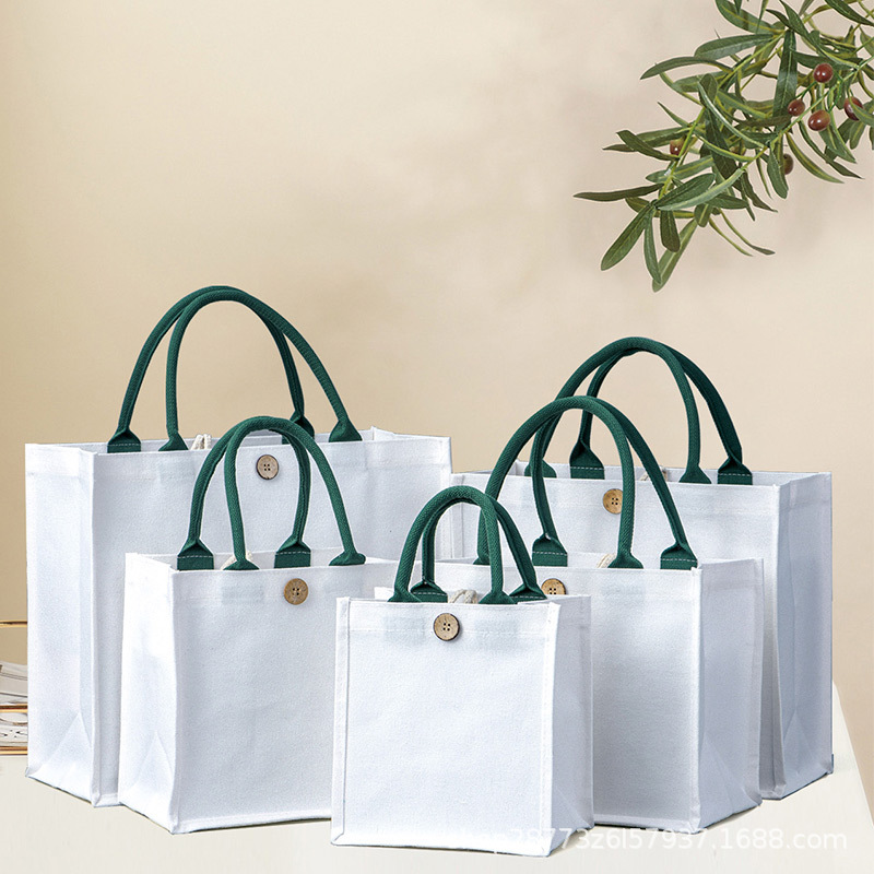 帆布袋/白色帆布袋/帆布袋现货/手拎布包/布袋细节图