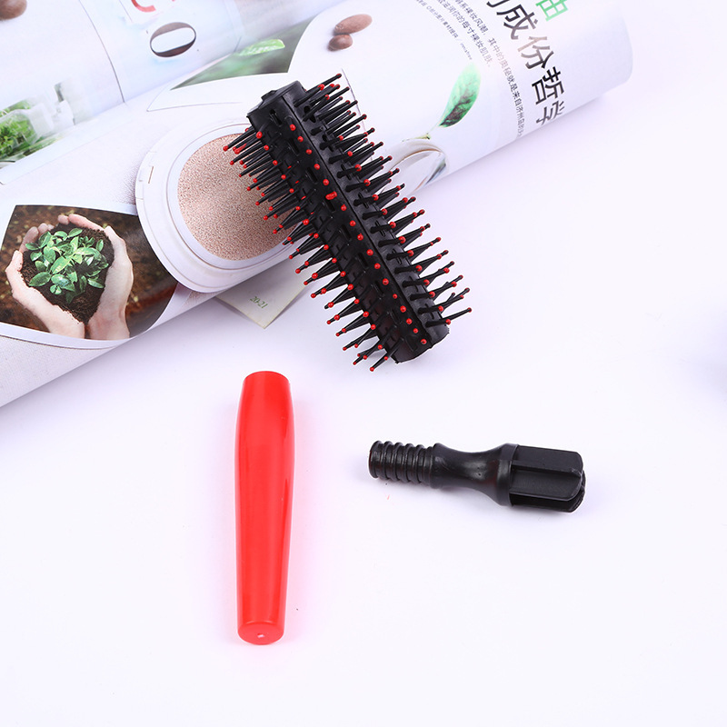 Wholesale black combs, curly hair combs, pear blossom straight hair blow-drying styling combs, roller combs, two-yuan store Application Scenario