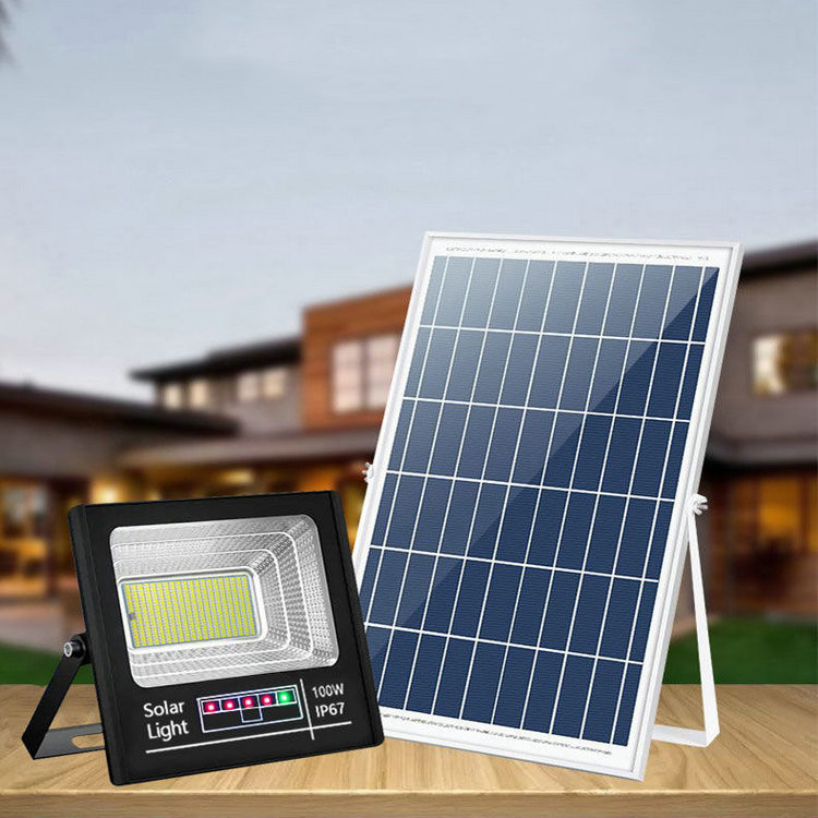 Direct sales from the manufacturer of solar lamps, household outdoor garden lamps, led high-power treasure basins, engineering waterproof floodlights details Picture