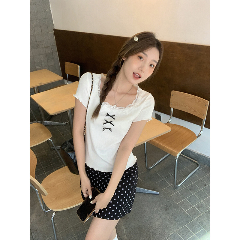 蕾丝、雪纺衫实物图