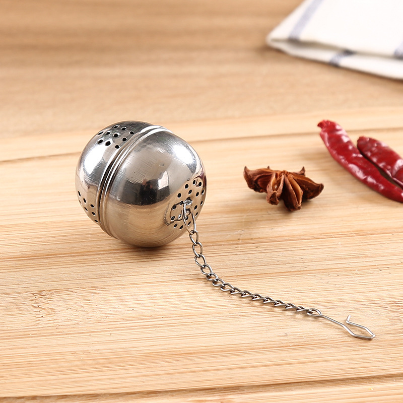Spice marinade filter ball