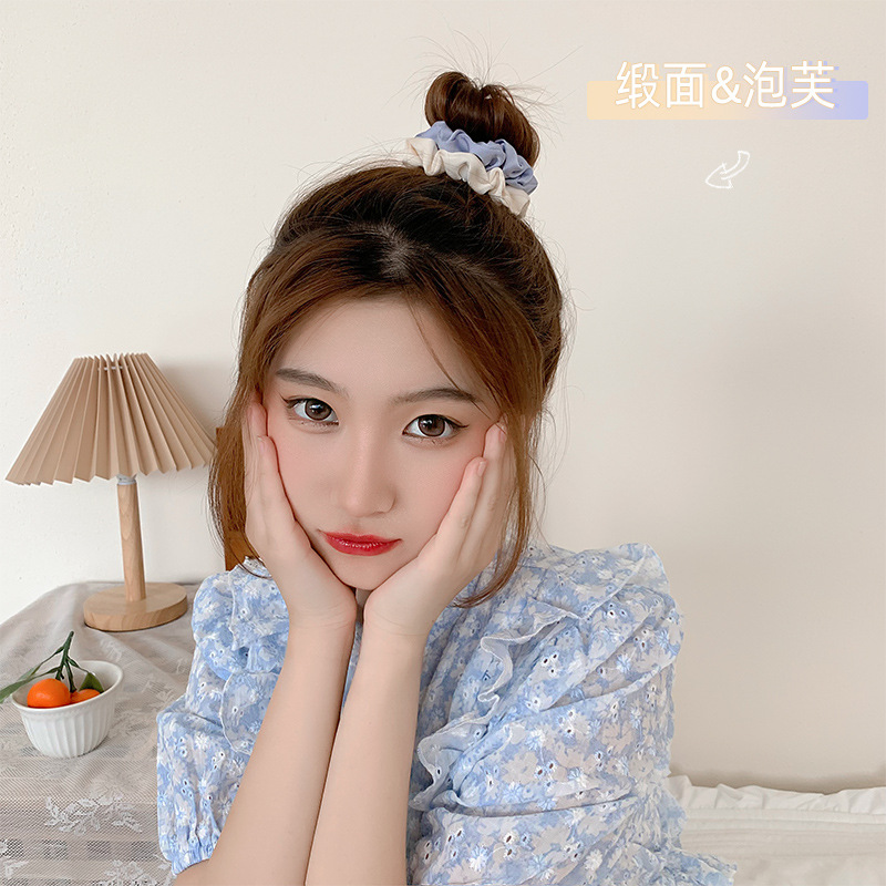 高颜值猪大肠/发圈/发饰细节图