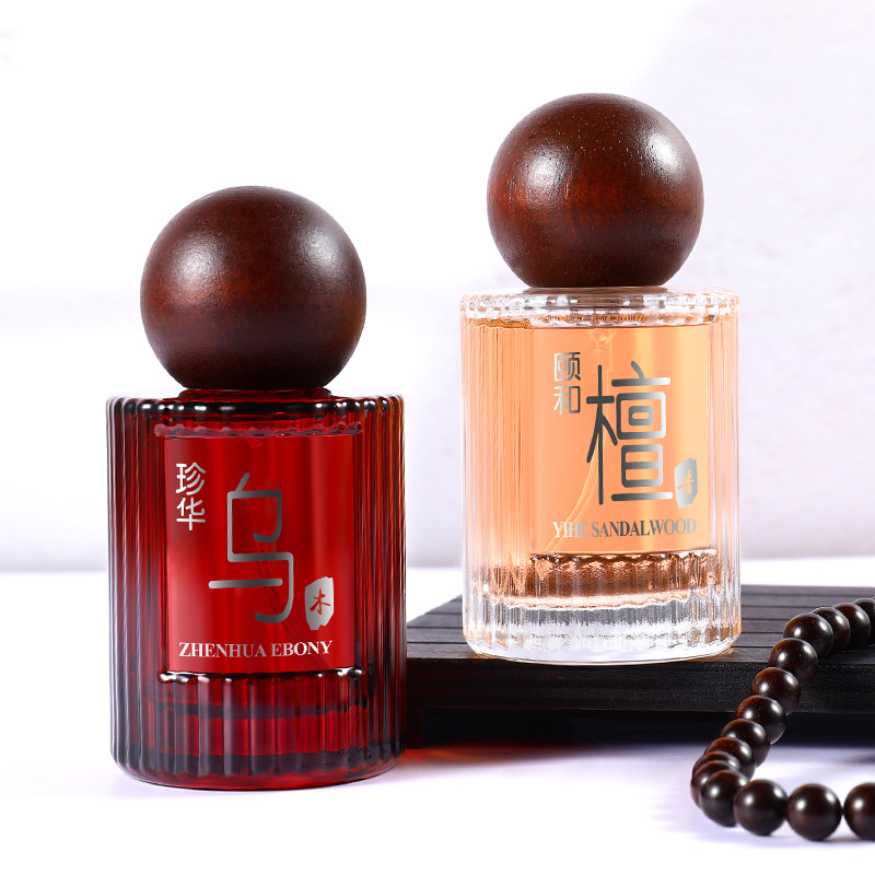 Llanzi Zhenhua Ebony And Sandalwood Women's Fragrance Lasting Fresh Light Fragrance Neutral Niche Wood Fragrance Wholesale