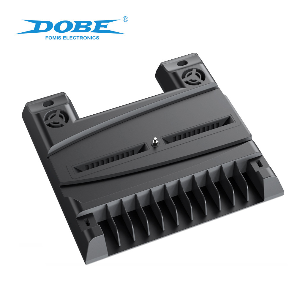 Factory direct sales, cross-border foreign trade, high-quality game console accessories, DOEB PS5 console multi-functional cooling fan base for heat dissipation, wireless controller, dual-seat charger details Picture
