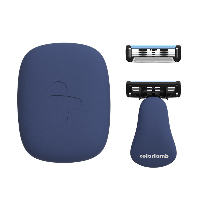 剃须刀刮胡刀/剃须/吉列剃须刀片/递须刀片/Astor白底实物图