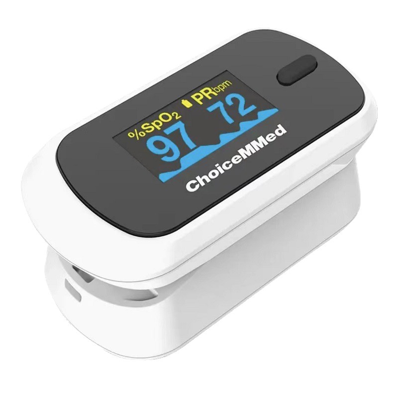 Cross-border exclusive finger clip heart rate monitor, blood oxygen saturation home monitor, portable detachable medical device Item Picture