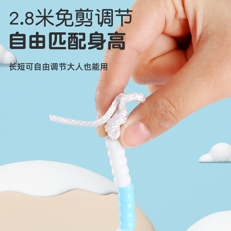跳绳/计数跳绳/雷克斯跳绳/负重跳绳/跳绳木质手柄细节图