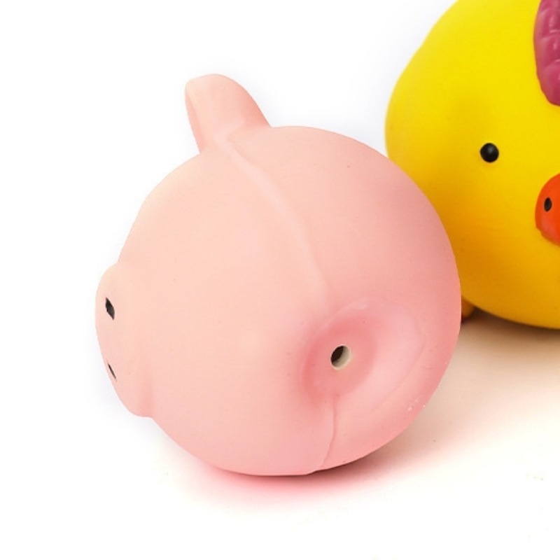 Cute cartoon animal-shaped pet toys, fun and vocal dog toys, latex teething pet chewing toys Item Picture