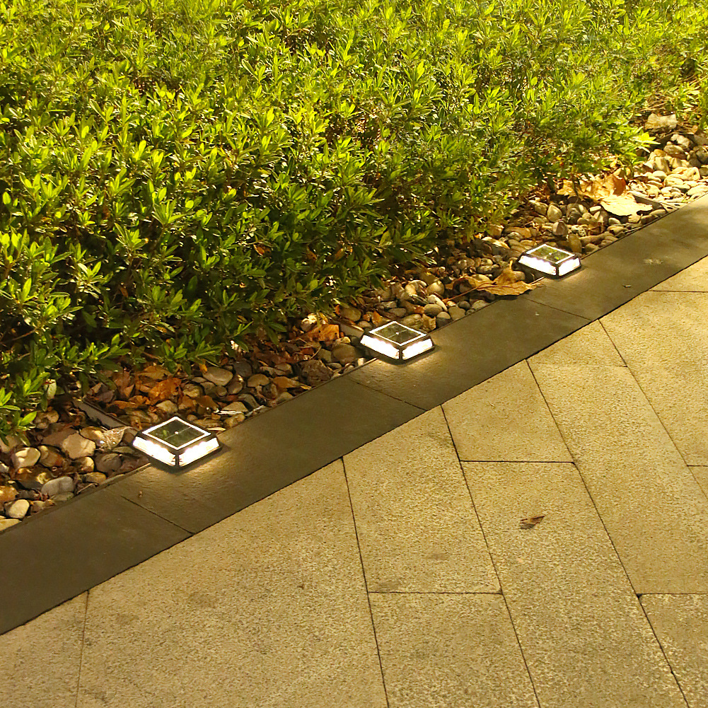 Outdoor Solar Garden Led Home Stairs Step Balcony Floor Foot Wall Light Waterproof Decorative Small Street Light Application Scenario