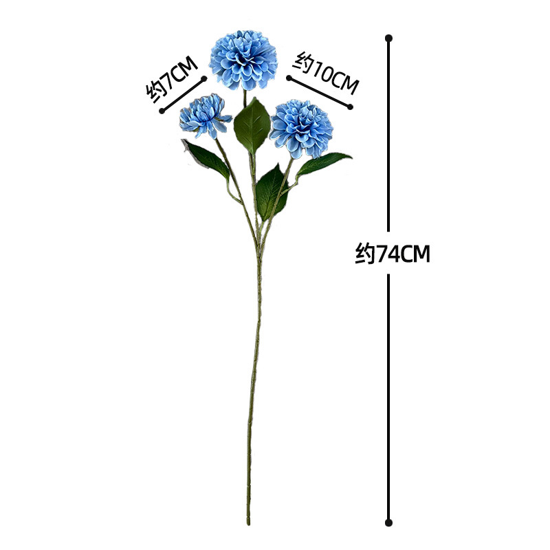 仿真花/清明花/多肉仿真花/教师节/牙套白底实物图