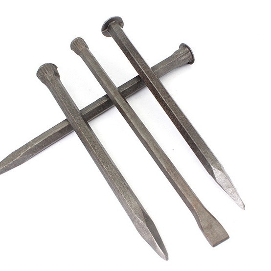 Stonemason chisels, flat chisels, pointed chisels, hand-made cement chisels, stonemason chisels, alloy tungsten steel chisels, flat and pointed chisels Specification image