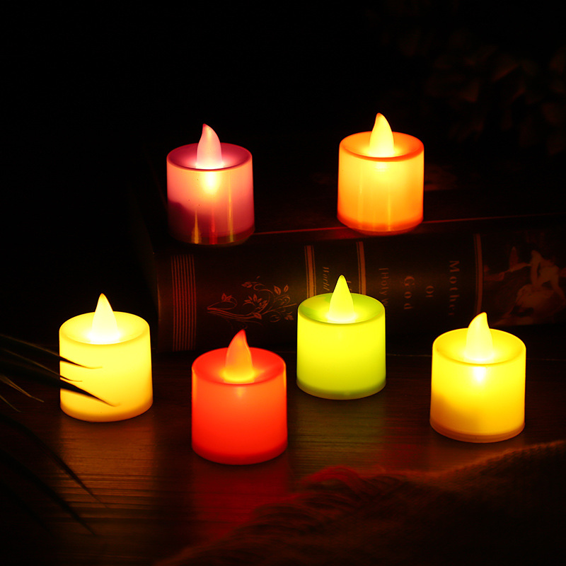 厂家直销LED电子蜡烛不发热生日求婚浪漫派对持久工艺小茶蜡批发详情图2