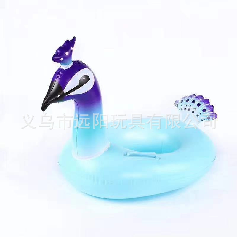Baby swimming ring, 0-1-3-6 years old, 2 flamingo anti-rollover underarm ride, home, children, baby seat ring Item Picture