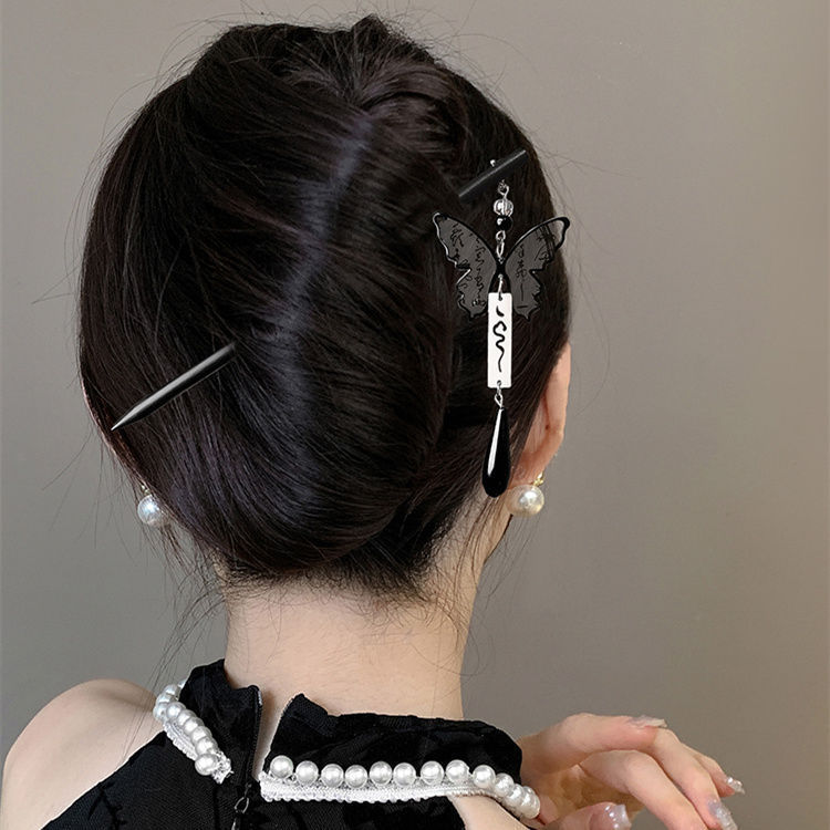 发梳头饰实物图