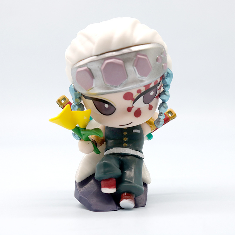 鬼灭之刃 盲盒诞生花手办车载模型摆件炭治郎祢豆子 我妻善逸周边详情17