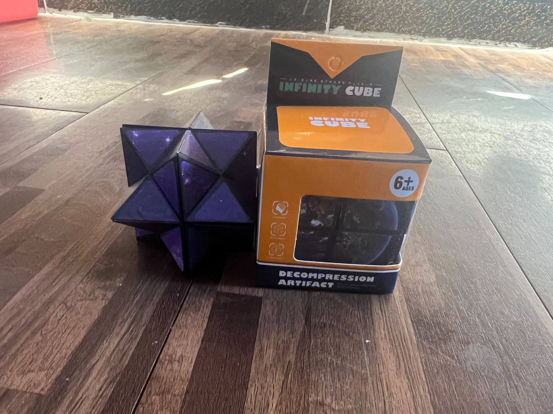 Star Infinity Rubik's Cube 2-In-1 Decompress Rubik's Cube Geometry Rubik's Cube 3D Cube Rubik's Cube Toy Mutants details Picture