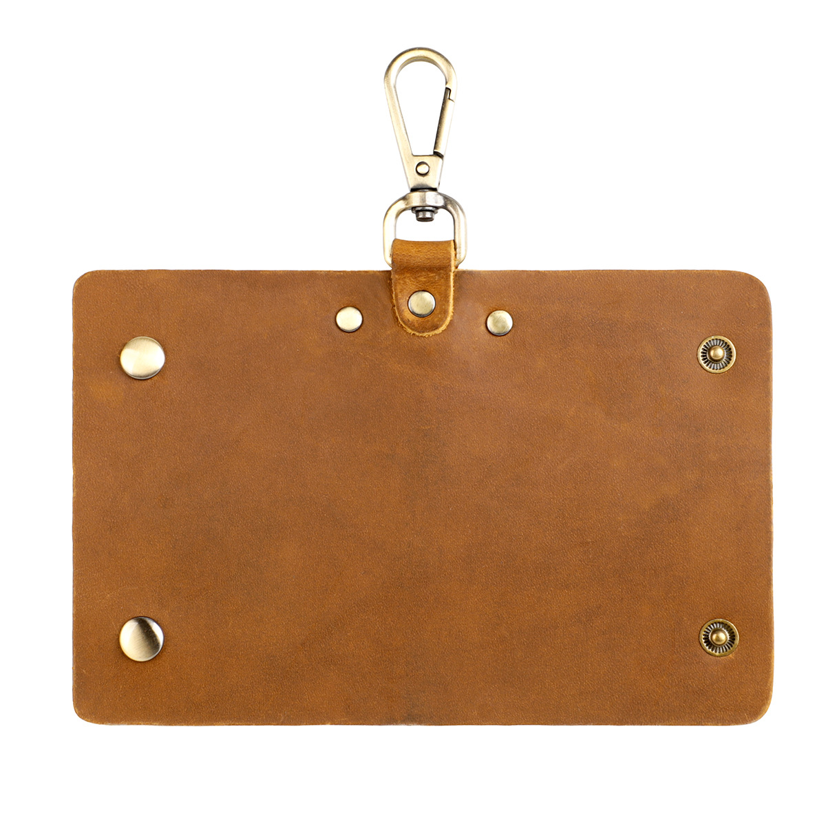 Factory Direct Crazy Horse Leather Vintage Key Case Home Universal Key Case Simple Car Key Case Leather Case Specification drawing