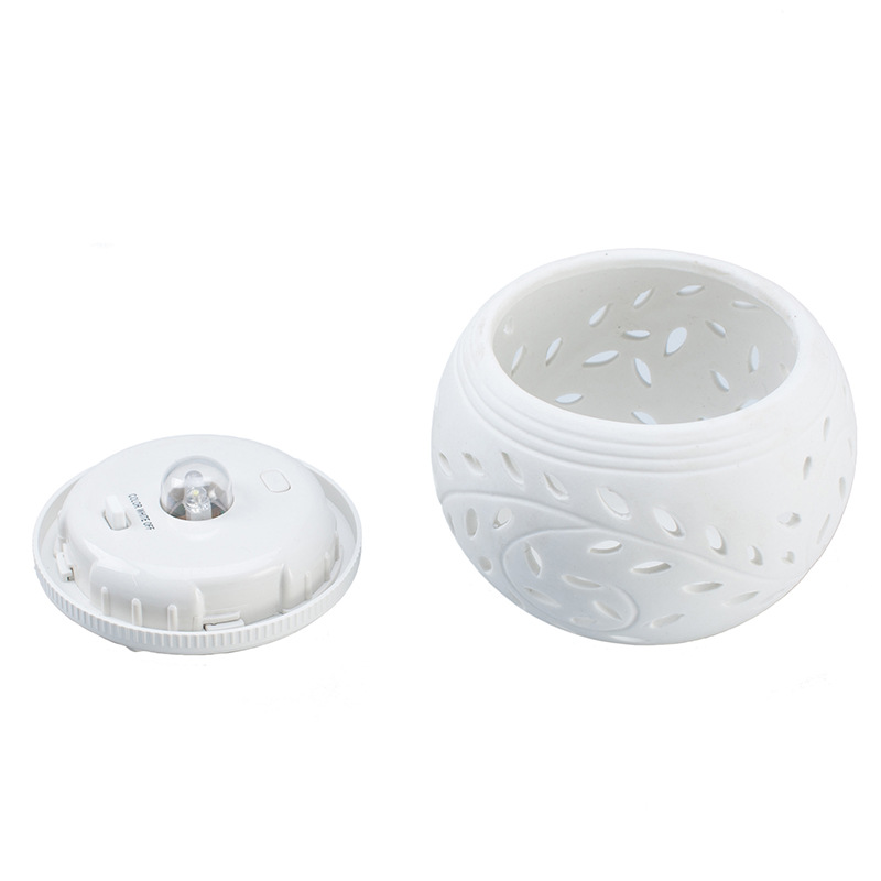 Handcrafted ceramic courtyard beautification solar lamps, outdoor waterproof sensor decorative garden lamps from a powerful factory are selling well Specification image