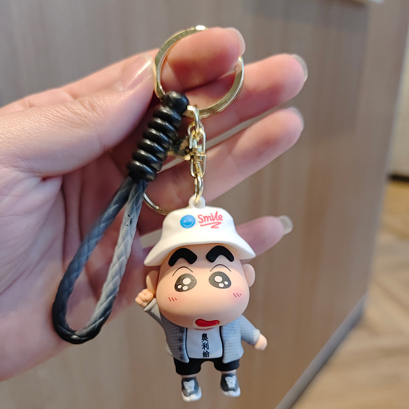 Crayons Small New Key Chain Small Gift Pendant Car Key Chain Doll Bag Pendant Small Goods Jewelry Wholesale Application Scenario