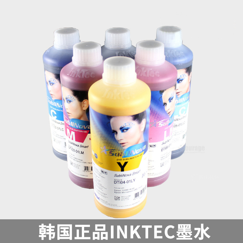 适用菲林的热转印墨水韩国inktec热升华墨水批发打印3D膜专用