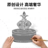 New car solar-powered crown perfume stand ornament, car rotating diamond-encrusted crown aromatherapy car decorative perfume Application Scenario