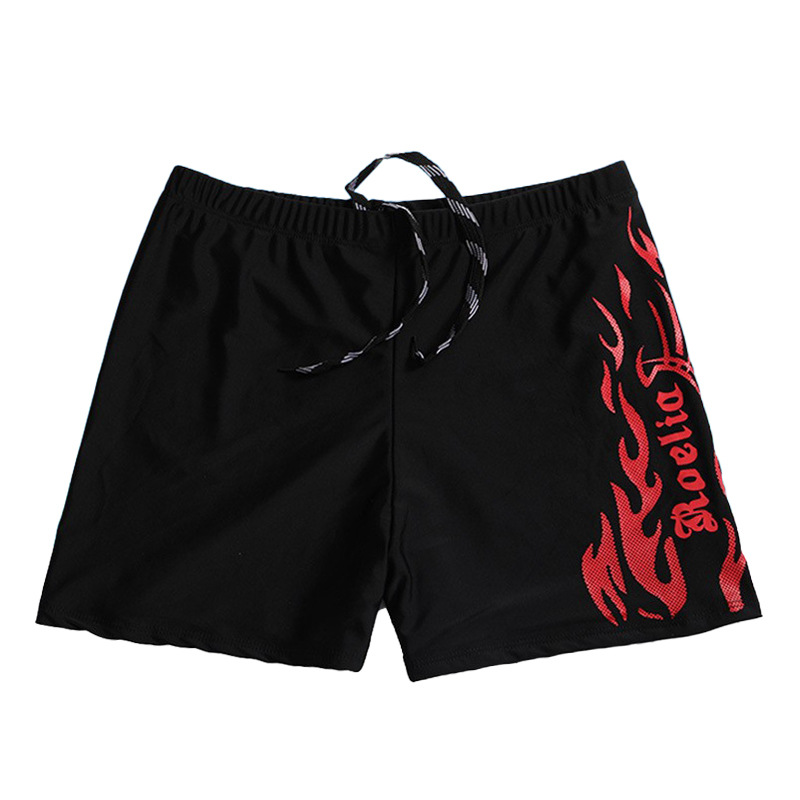 Wholesale Swimming Trunks For Men Manufacturers Directly For Blue Red Seedling Plus Size Men's Boxer Trunks Wholesale Hot Spring Beach Specification drawing