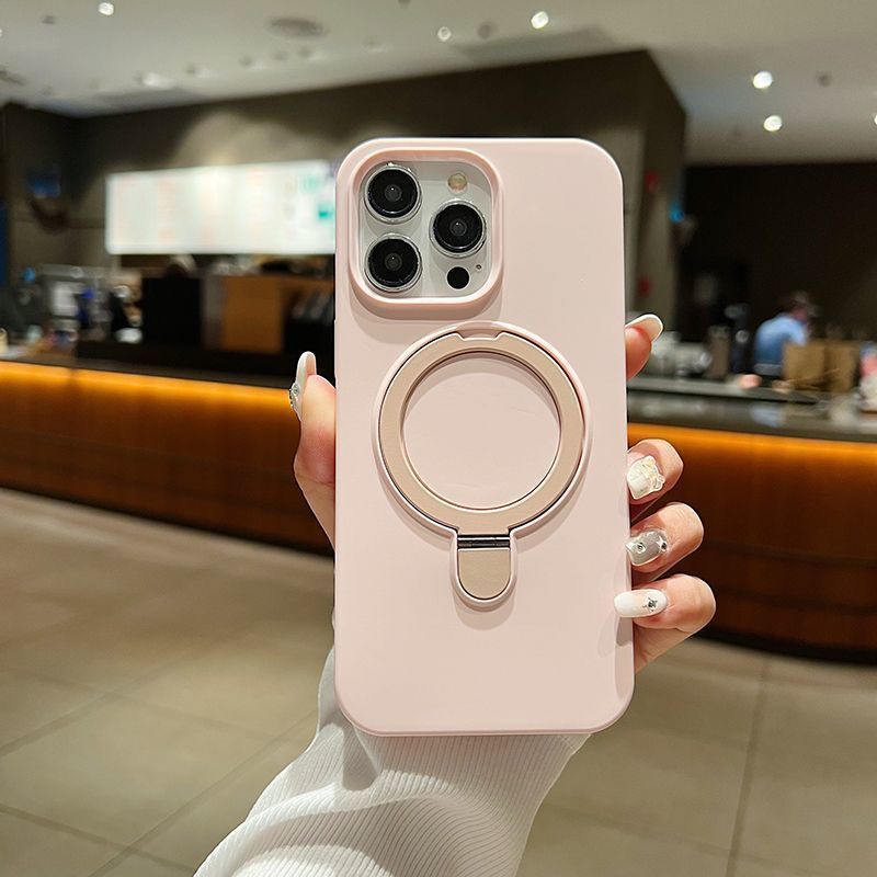 iPhone17手机壳苹果16保护套磁吸真液态硅胶15支架点13软全包超薄