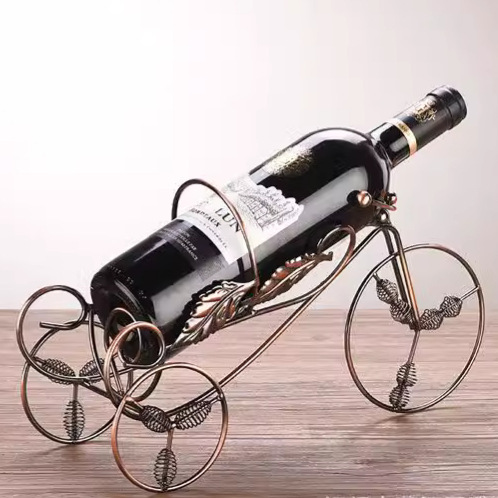 A12 Iron Wine Rack Decoration Home Simple Decoration Wine Wine Rack Creative Vintage Wine Cabinet Decoration Specification drawing