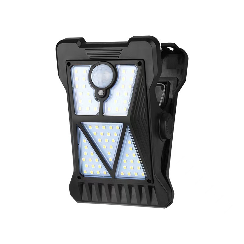 Solar clip lamp, outdoor wall lamp, automatic sensor lamp, courtyard household lighting, non-drilling waterproof street lamp Item Picture