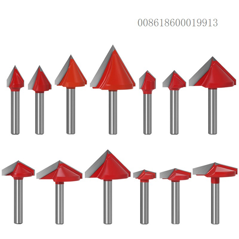 90度3D刀V型刀三维刀电脑雕刻刀 ROUTER CUTTER