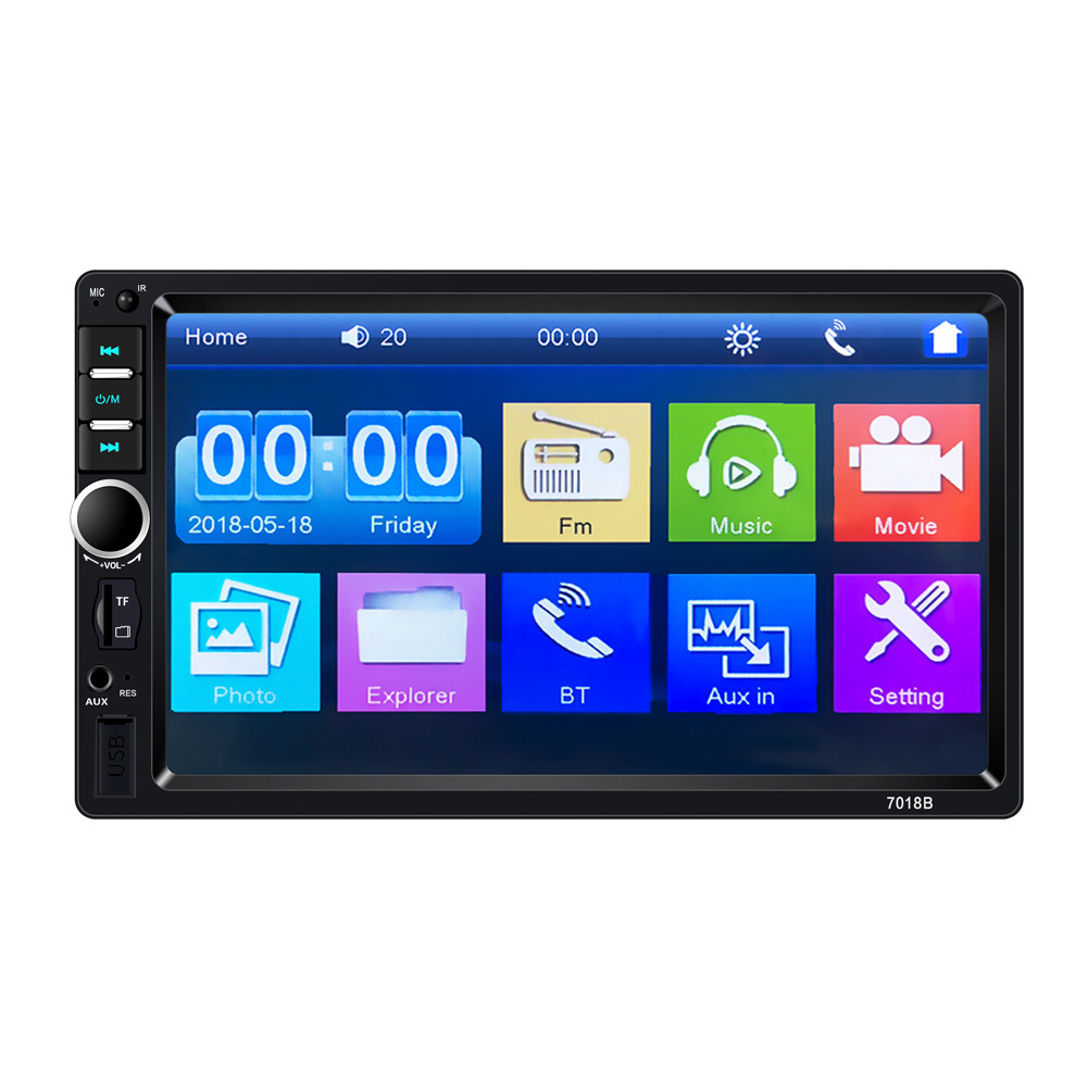 Auto supplies 7 "double ingot AV car MP4 player