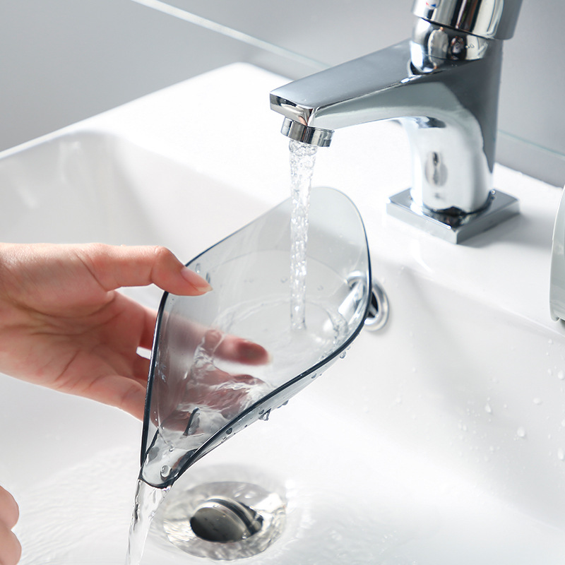Leaf Soap Box Punch-Free Non-Hydrating Soap Holder Household Shelf Suction Tray Creative Laundry Drain Toilet Specification drawing