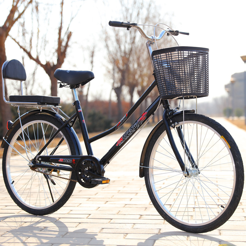 Cross-border wholesale 24 inch men's and women's bicycles light solid adult recreational bicycle 26 inch lady student car details Picture