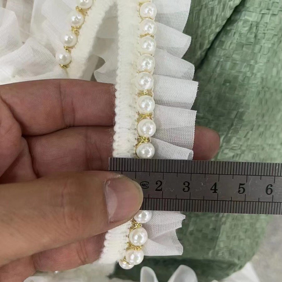 花边/流苏/花边辅料/蕾丝花边/5CM打折花边网纱细节图