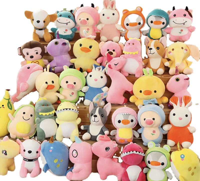 Plush Toy Wedding Sprinkling Doll 8 Inch Claw Machine Doll Wedding Celebration Push Activity Small Doll Stalls Ring Item Picture