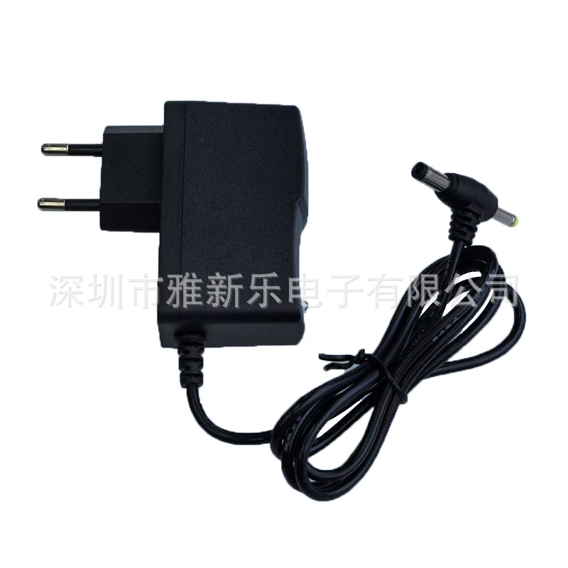 12V1AT head power adapter DVD/EVD dual-head adapter 12V1000MA with LED light foot safety Specification image