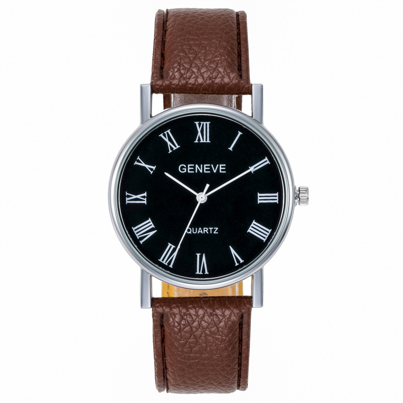 Factory direct sales of Roman numeral face for boys, men, students, business, leisure, fashion and trendy gifts Specification image