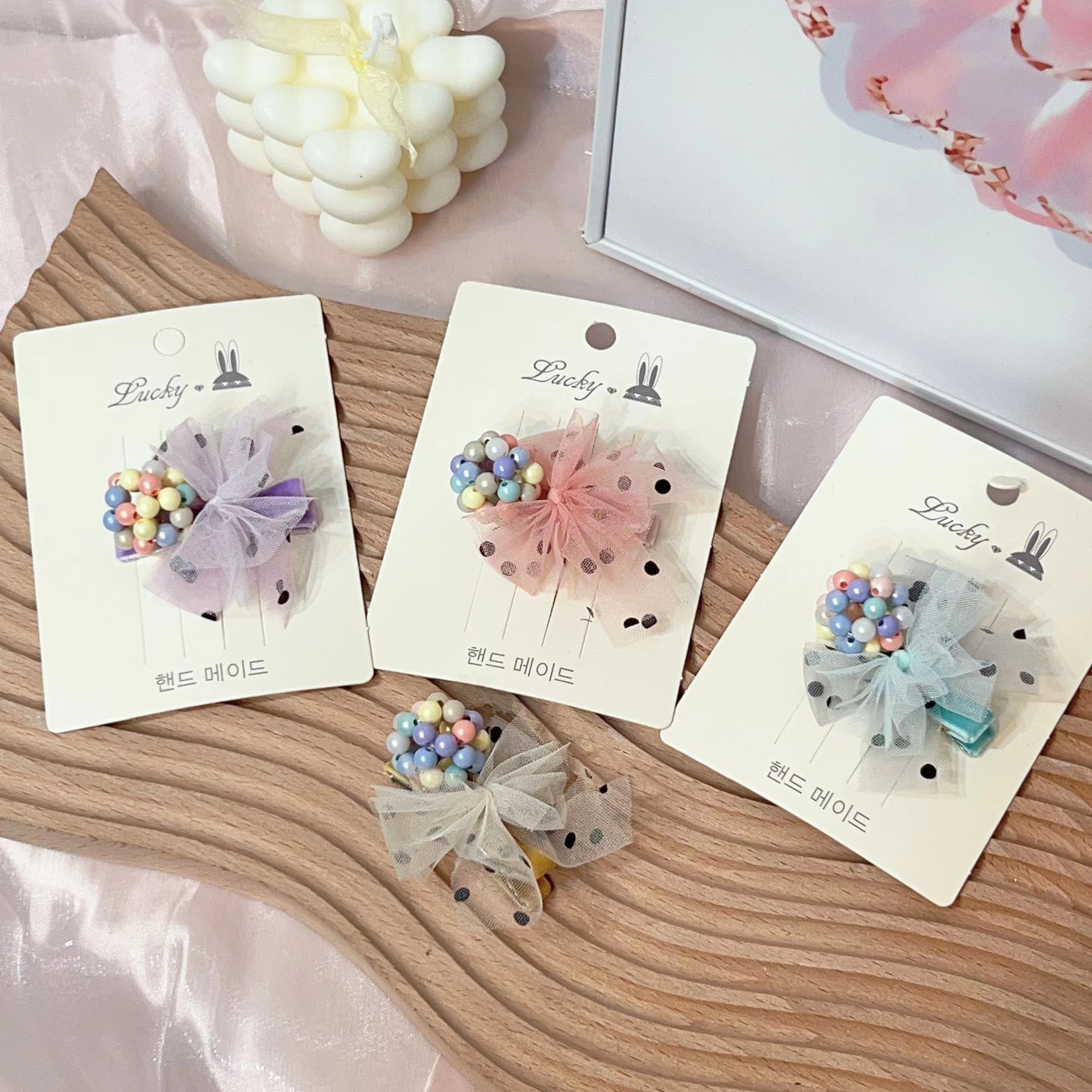 Lt1076 Balloon Handmade Bobby Pin Specification drawing