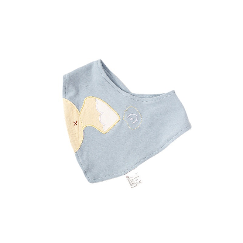 Baby triangular scarf, baby three-dimensional scarf, saliva towel, pure cotton waterproof, summer thin style, Korean breathable for girls and boys Item Picture