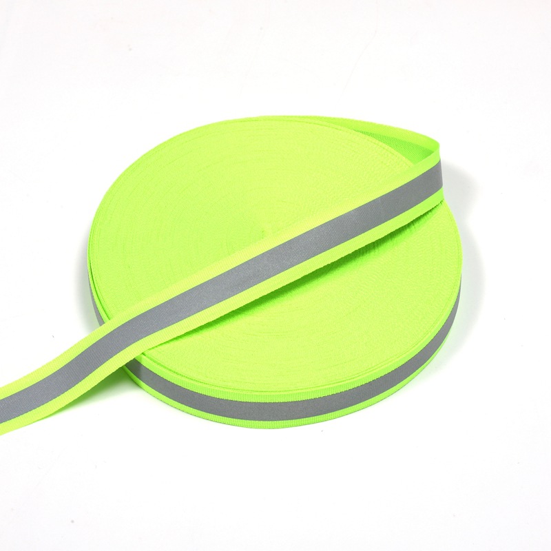 Original manufacturer: High-brightness reflective webbing, reflective fabric, reflective material, fluorescent tape, luminous safety belts, fire suits, traffic Specification image