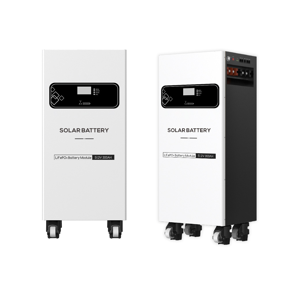 15KWH太阳能锂电池磷酸铁锂电池家用光伏储能电池系统solarenergy白底实物图