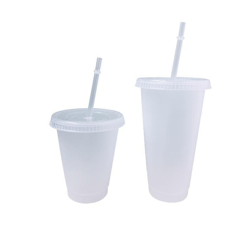 Manufacturers Direct Transparent Pp Lightweight Compact Plastic Sippy Cup 500Ml 700Ml Portable Plastic Cup Item Picture