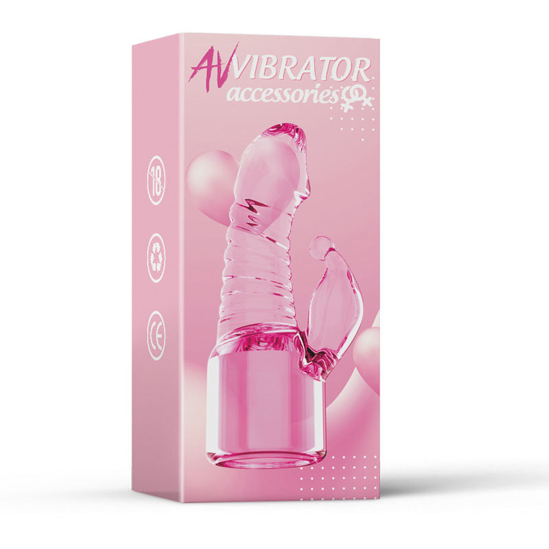 New mini AV vibration stick, USB charging strong vibration massager, small G-spot masturbation device, adult products for women Specification drawing