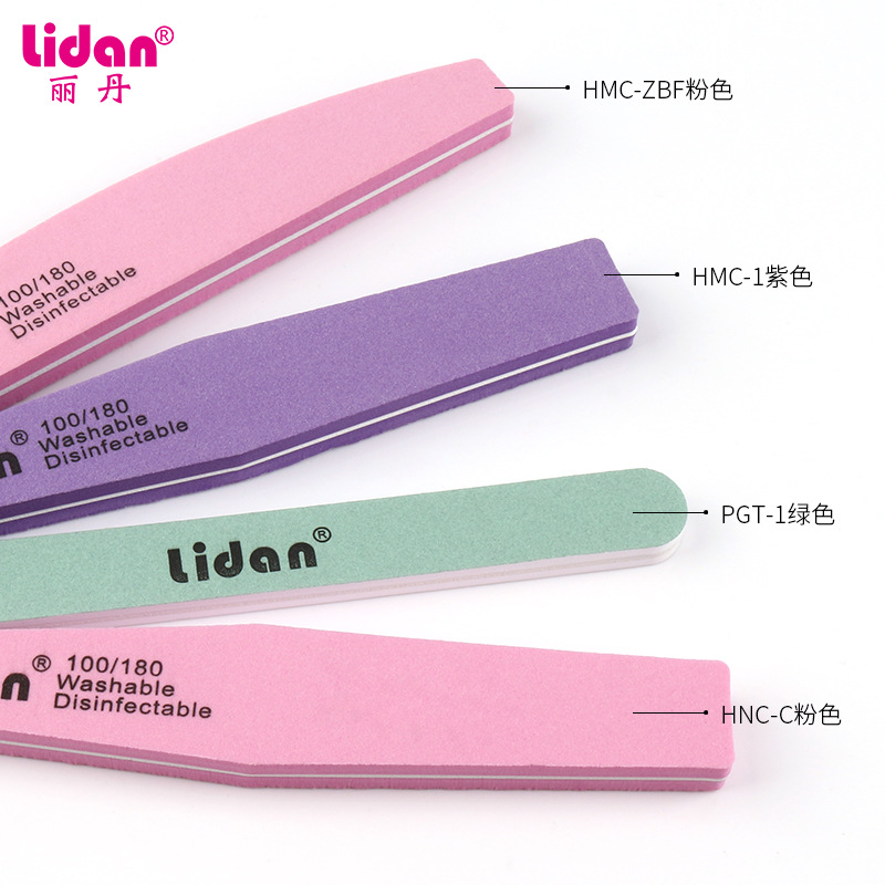 lidan Nail Polish file Washable nail polish remover Nail Polish strip Diamond sponge file Application Scenario