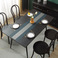 PVC桌垫中式日式欧式隔热桌旗环保装饰桌旗茶席水洗速干图