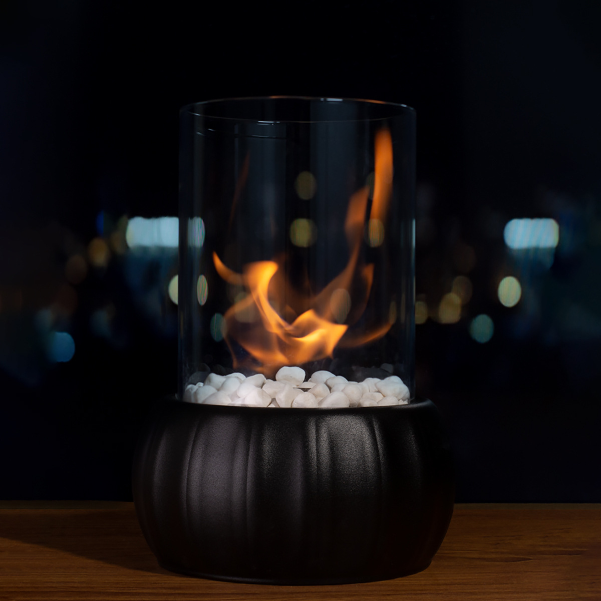 Cross-border hot alcohol fireplace interior decoration table fireplace portable outdoor pumpkin stove factory wholesale Specification drawing
